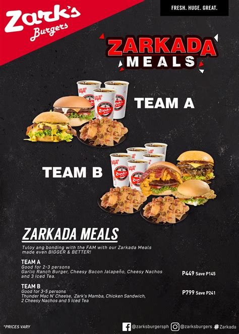 fast food cabanatuan city|Zark’s Burgers .